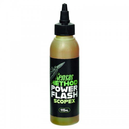 Sensas пушещ гел METHOD POWER FLASH SCOPEX BROWN GEL
