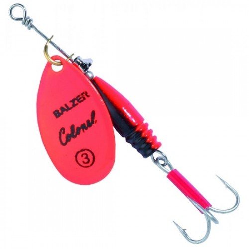 Блесна Balzer Colonel Fluo Red