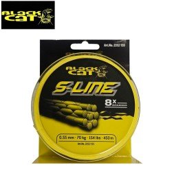 Плетено влакно Black Cat S-Line 8x Braid 180м