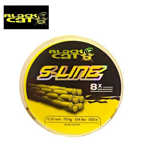 Плетено влакно Black Cat S-Line 8x Braid Плетено влакно Black Cat S-Line 8x Braid
