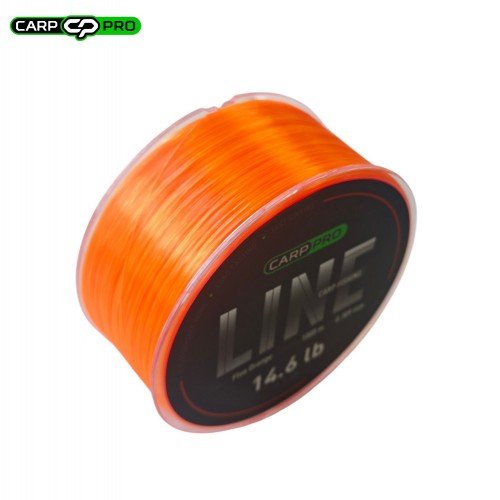 Carp Pro Carp Fishing Line Orange Fluo 1000м