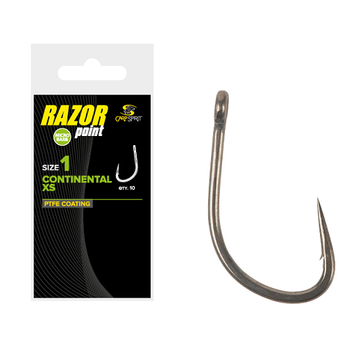 Шаранджийски куки Carp Spirit Razor Continental XS