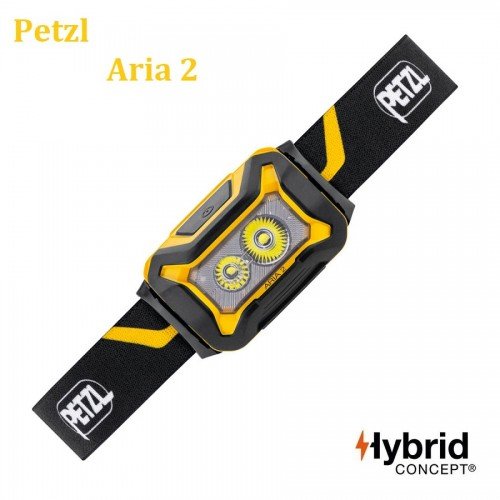 Челник Petzl Aria 2 Yellow Black 450 Lum