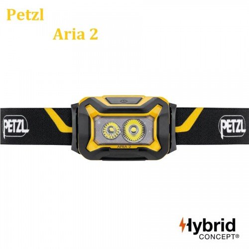 Челник Petzl Aria 2 Yellow Black 450 Lum