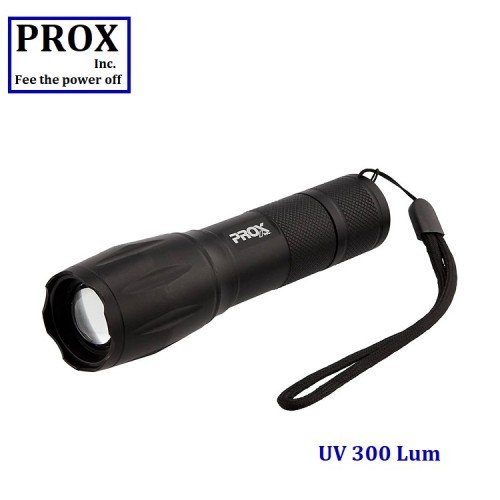 UV LED фенер PROX PX 429K Black