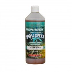 Starbaits Squirtz Preparation X Ocean Liver Морски дарове и Дроб 1 литър Starbaits Squirtz Preparation X Ocean Liver Морски дарове и Дроб 1 литър
