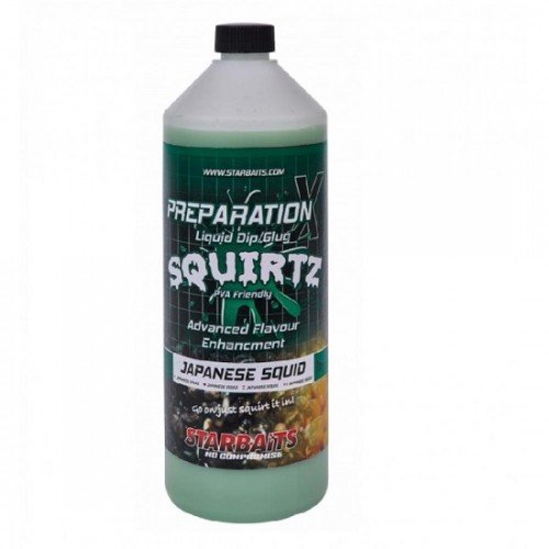StarBaits Squirtz Preparation X Japanese Squid Японски калмар StarBaits Squirtz Preparation X Japanese Squid Японски калмар