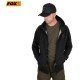 Суичър с качулка Fox Collection Lightweight Hoody Black Orange