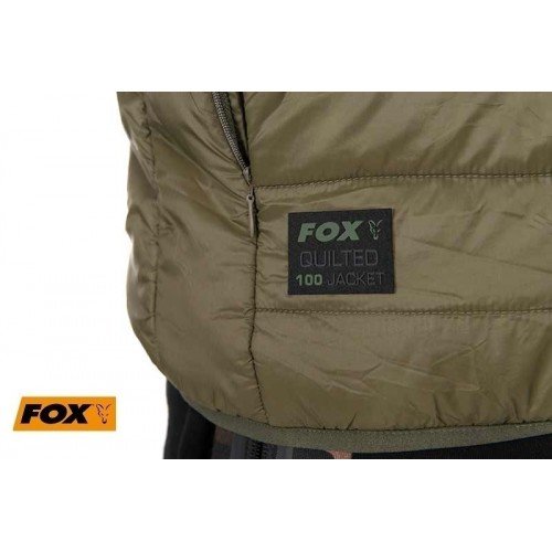 Яке Fox Quilted 100 Jacket Olive Green Яке Fox Quilted 100 Jacket Olive Green