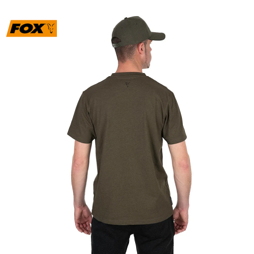 Тениска Fox Collection Green Black T Shirt