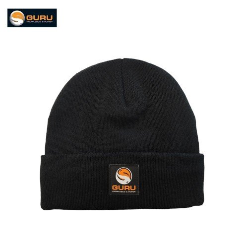 Зимна шапка GURU Black Patch Beanie
