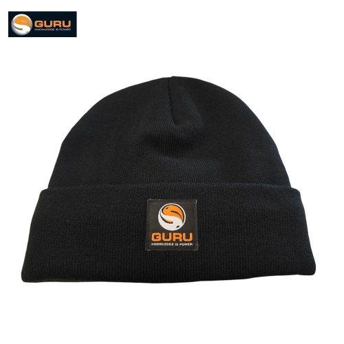 Зимна шапка GURU Black Patch Beanie