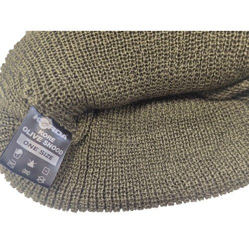Зимна шапка снуд Korda Kore Snood Olive Зимна шапка снуд Korda Kore Snood Olive