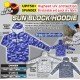 Owner Sun Block Hoodie White UPF50+ блуза с качулка и UV защита Owner Sun Block Hoodie White UPF50+ блуза с качулка и UV защита