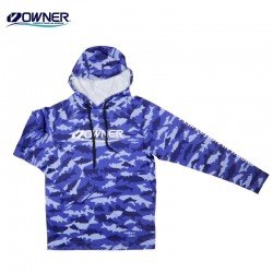 Owner Sun Block Hoodie Blue UPF50+ блуза с качулка и UV защита