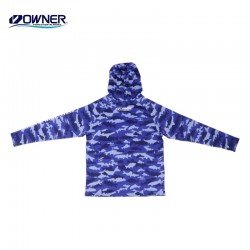 Owner Sun Block Hoodie Blue UPF50+ блуза с качулка и UV защита