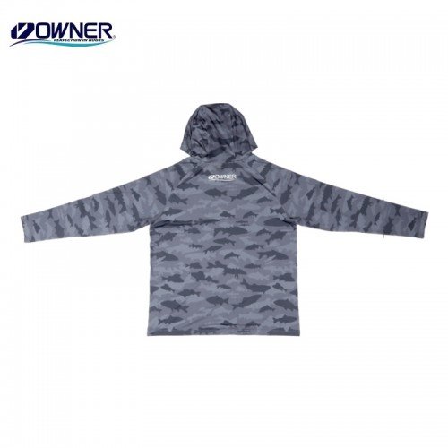 Owner Sun Block Hoodie Grey UPF50+ блуза с качулка и UV защита