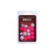 Плуващи силиконови топчета ESP Boilies Fluoro Pink White