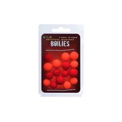 Плуващи силиконови топчета ESP Boilies Fluoro Red Orange