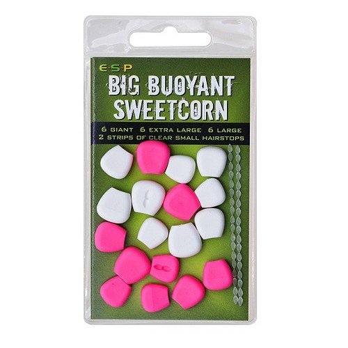 Плуваща силиконова царевица ESP Big Buoyant Pink White Розова и Бяла Плуваща силиконова царевица ESP Big Buoyant Pink White Розова и Бяла