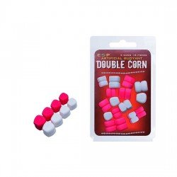 ESP двойна плуваща силиконова царевица Double Corn Pink White