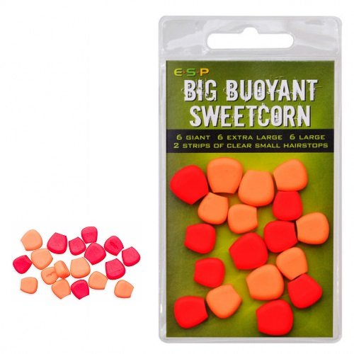 Плуваща силиконова царевица ESP Big Buoyant Swetcorn Red Orange Плуваща силиконова царевица ESP Big Buoyant Swetcorn Red Orange