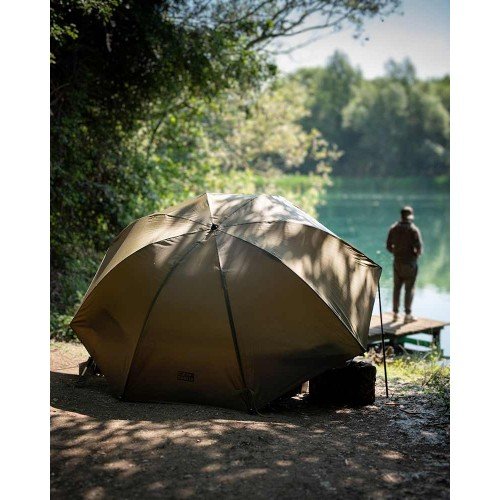 Чадър Fox 60inch Brolly Green New Чадър Fox 60inch Brolly Green New