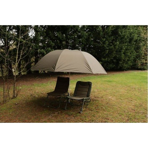 Чадър Fox Fox 60ins Brolly Green Чадър Fox Fox 60ins Brolly Green
