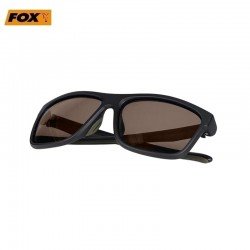Слънчеви очила Fox Collection Black and Green Brown Lens