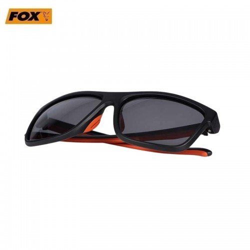 Слънчеви очила Fox Collection Black and Orange Grey Lens Слънчеви очила Fox Collection Black and Orange Grey Lens