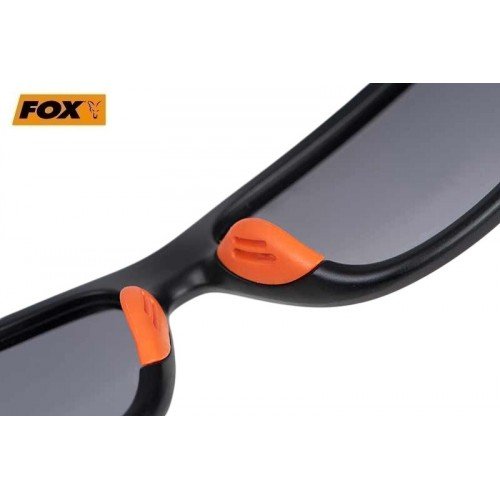 Слънчеви очила Fox Collection Black and Orange Grey Lens Слънчеви очила Fox Collection Black and Orange Grey Lens