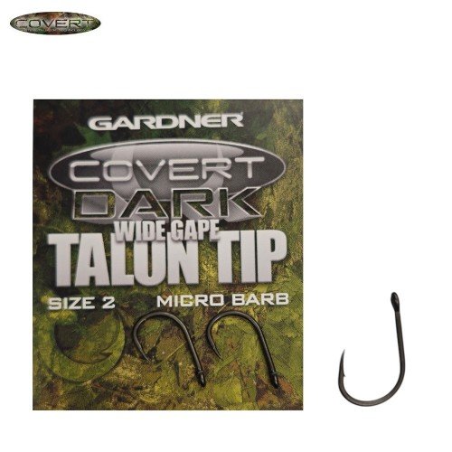 Шаранджийски куки Gardner Talon Tip Wide Gape Covert Dark