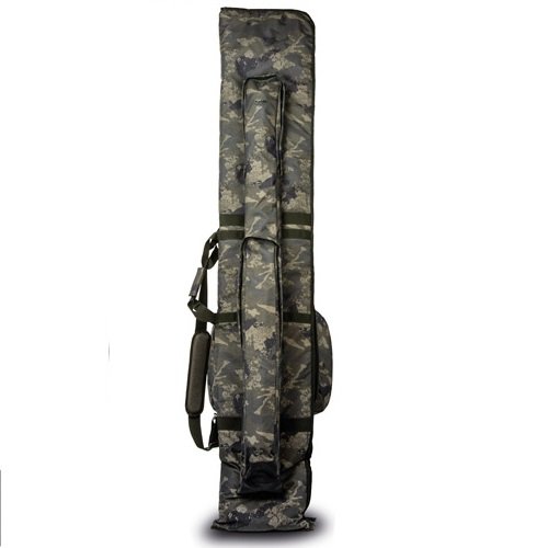 Шаранджийски калъф Solar Undercover Camo Rod Holdall 12Ft за три пръчки с макари Шаранджийски калъф Solar Undercover Camo Rod Holdall 12Ft за три пръчки с макари