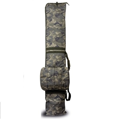 Шаранджийски калъф Solar Undercover Camo Rod Holdall 12Ft за три пръчки с макари Шаранджийски калъф Solar Undercover Camo Rod Holdall 12Ft за три пръчки с макари