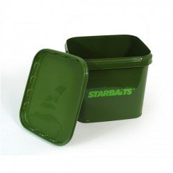 StarBaits квадратна кофа с капак 3.5 литра