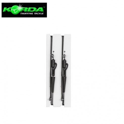 Korda Basix Lead Clip Leaders Camo Green готов монтаж Korda Basix Lead Clip Leaders Camo Green готов монтаж