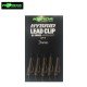 Korda Hybrid Lead Clips Quick Change Swivels клипс за олово с бърза връзка