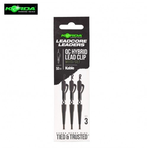 Монтаж Korda Leadcore Leaders QC Hybrid Lead Clip