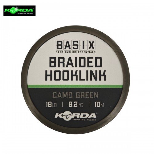 Korda Basix Braided Hooklink повод без покритие Korda Basix Braided Hooklink повод без покритие