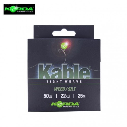 KORDA Kable Leadcore Weed Silt 25 метра
