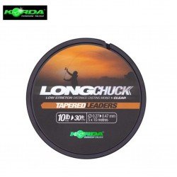 Конусен шок лидер Korda LongChuck Tapered Leaders Clear