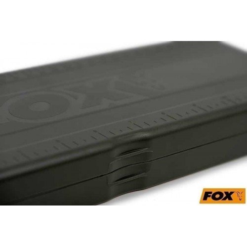 Твърд класьор за поводи Fox Large Rig and Disc Box Твърд класьор за поводи Fox Large Rig and Disc Box