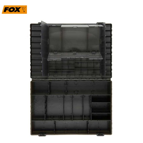 Кутия за аксесоари Fox Loaded Large Tackle Box Кутия за аксесоари Fox Loaded Large Tackle Box