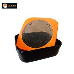 Кутия за пелети и стръв Guru Bait Box Orange 1250 мл