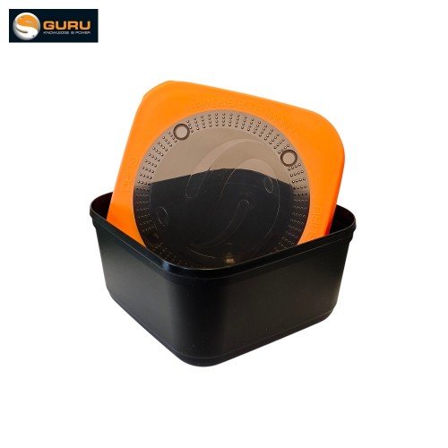 Кутия за пелети и стръв Guru Bait Box Orange 1875 мл Кутия за пелети и стръв Guru Bait Box Orange 1875 мл