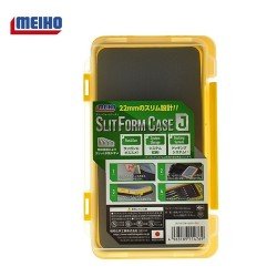 Кутия за примамки Meiho Slit Form Case J Yellow Кутия за примамки Meiho Slit Form Case J Yellow