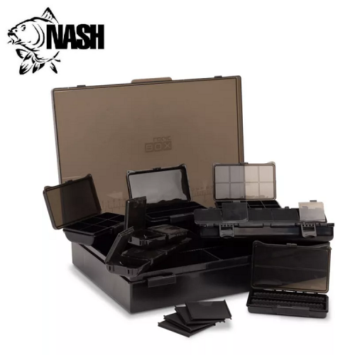 Кутия за шаранджийски аксесоари Nash Boxlogic Tackle Box Large Loaded