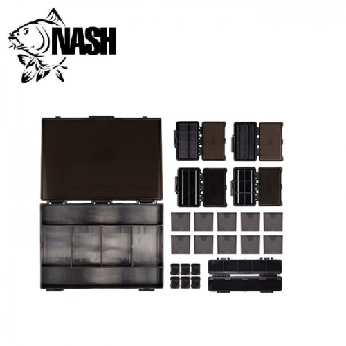 Кутия за шаранджийски аксесоари Nash Boxlogic Tackle Box Large Loaded