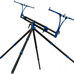 Шаранджийска стойка Meccanica Vadese Nick Revolution Black & Blue 3 Rods