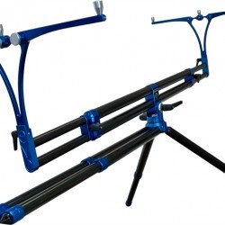 Шаранджийска стойка Meccanica Vadese Nick Revolution Black & Blue 3 Rods Шаранджийска стойка Meccanica Vadese Nick Revolution Black & Blue 3 Rods